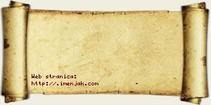 Tina Dokmanović vizit kartica